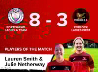 Porlock Ladies produce spirited display at Portishead 