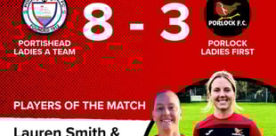 Porlock Ladies produce spirited display at Portishead 