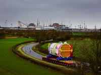 Second nuclear reactor arrives