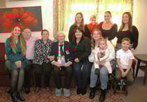 Family reunion as Watchet veteran George Lewis celebrates 100th birthday