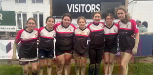 Combined Under 14 girls' rugby side show 'character' 