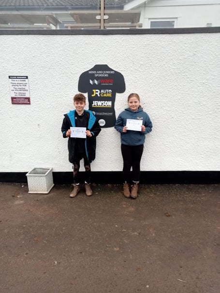 The Gladiator of the Day was Amelia Westwood (right) and the Barbarian of the Day was Jack Barry. 
