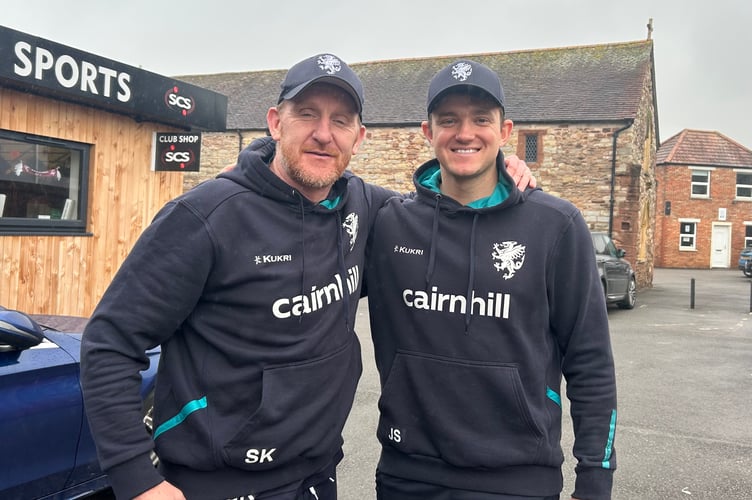 Steve Kirby (left) and Josh Shaw