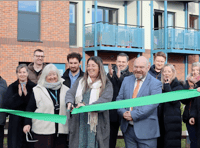 Unique new council homes officially open