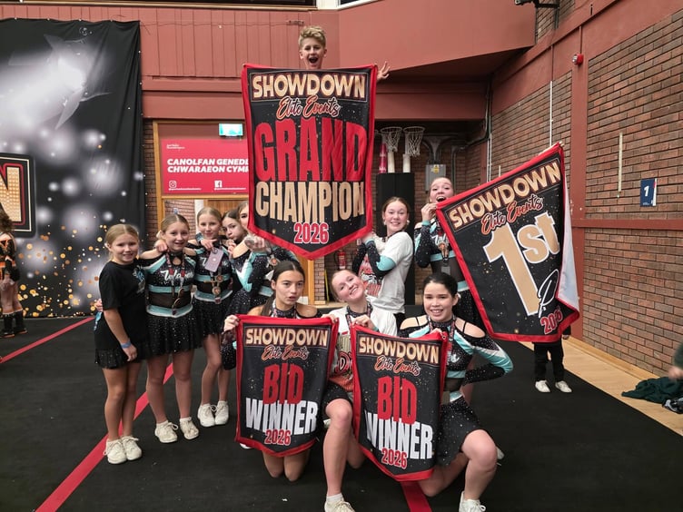 South Coast Waves Cheerleaders will travel from tiny Washford to Florida, USA, after qualifying for their world championships.