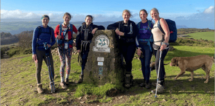 Mums perambulating Exmoor in cause of science