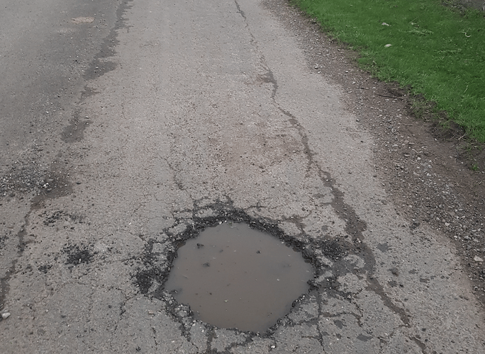 Somerset Council has revealed the average cost of repairing potholes.