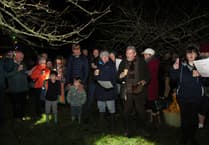 Appeal for orchard volunteers after 'astonishing' numbers attend Carhampton wassail