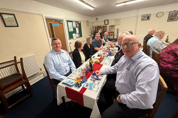 A charity dinner was held by the Quantock Masonic Lodge.