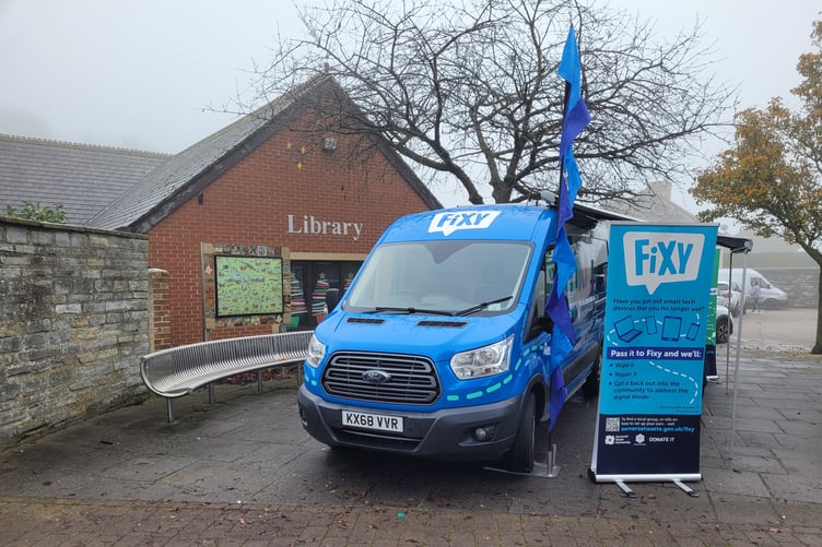 New small electrical drop-off points are being opened for the Fixy project in libraries and community spaces across Somerset.