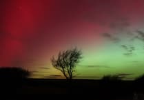 Stunning Aurora Borealis dazzles Exmoor