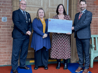 Golfers raise £2,500 for pupils affected by crash tragedy