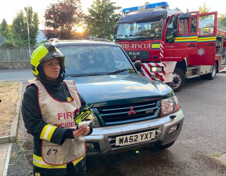 Nether Stowey's Stacey Pearce has become a Devon and Somerset Fire and Rescue incident commander.