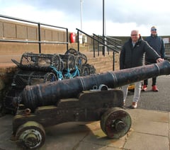 Council spiking harbour cannon restoration