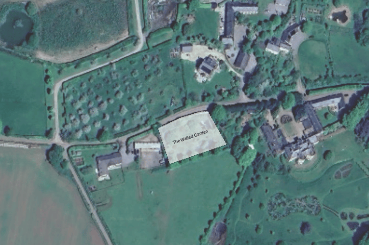 The Walled Garden in Wellisford.