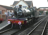 Steam locomotive returning for gala