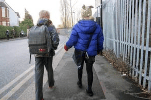 A warning has gone to Minehead parents following 'an approach' by a man to a school pupil walking home.