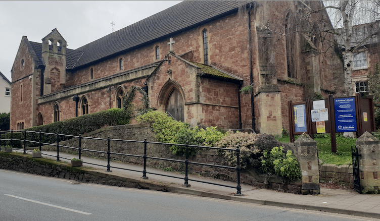 A man has admitted urinating in Holy water and damaging the altar cross in St Andrew's Church, Minehead.