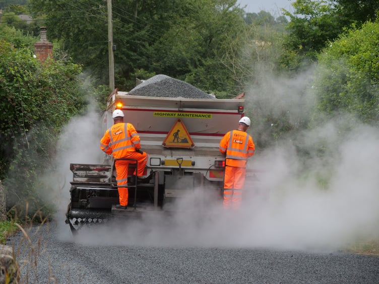 Somerset Council is running out of money to repair potholes after Storm Chandra.