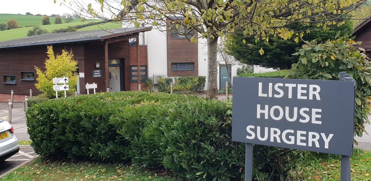 The Lister House GP surgery in Wiveliscombe, part of Symphony Healthcare Services.