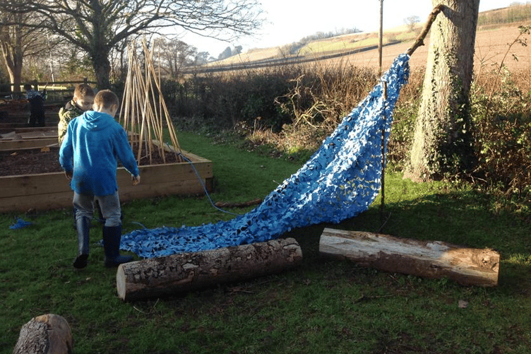 St Peter's School, Williton, has a thriving forest school.