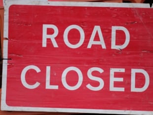 Sampford Moor Road repairs enforce 30mph limit