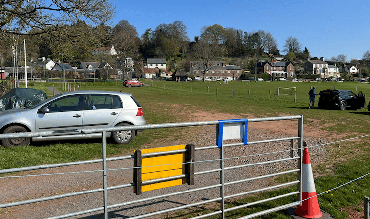 A year-round car parking area is being proposed for Wiveliscombe Recreation Ground.