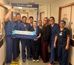 Robot helps surgeons perform spinal surgery