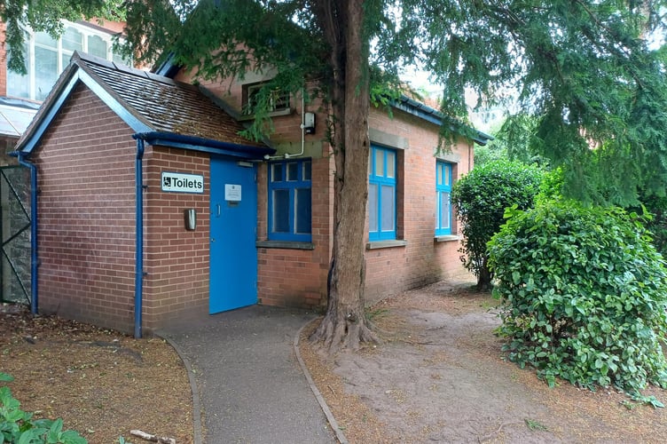 Minehead's Blenheim Gardens public toilets have been closed after 'significant' vandalism occurred.