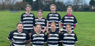Minehead Barbarians Under 14 girls in fine form in rugby match 