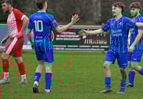 Barnes and Waghorn on target for Minehead in first half