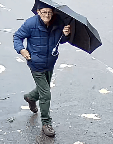 Police are asking for help to identify this man seen in Dunster Steep car park.