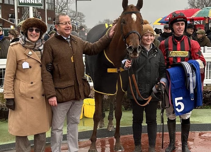 Phoenix Risen - a winner at Taunton for the Jeremy Scott team
