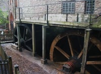 New waterwheel unveiled for historic mill