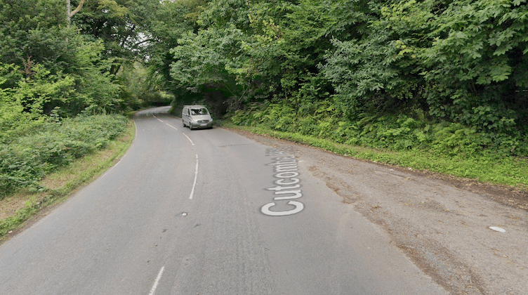 A section of the A396 Cutcombe Hill near Wheddon Cross is being undermined by the River Avill and will require major repairs.