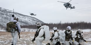 Marines learning to use drones in Arctic warfare