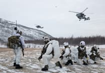 Royal Marines from 40 Commando acquiring drone warfare skills in Arctic exercises