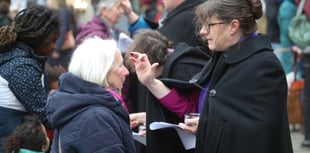 New bishop leads pop-up service