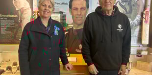 High Sheriff 'bowled over' by visit to cricket museum 