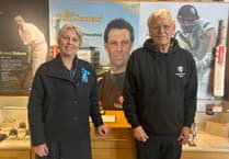 High Sheriff 'bowled over' by visit to cricket museum