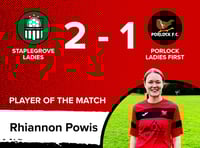 Porlock Ladies miss out by the odd goal at Staplegrove 