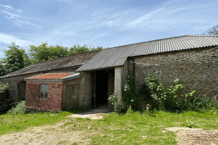 Some of the buildings Exmoor National Park Authority wants to convert to an education centre at Driver Farm.