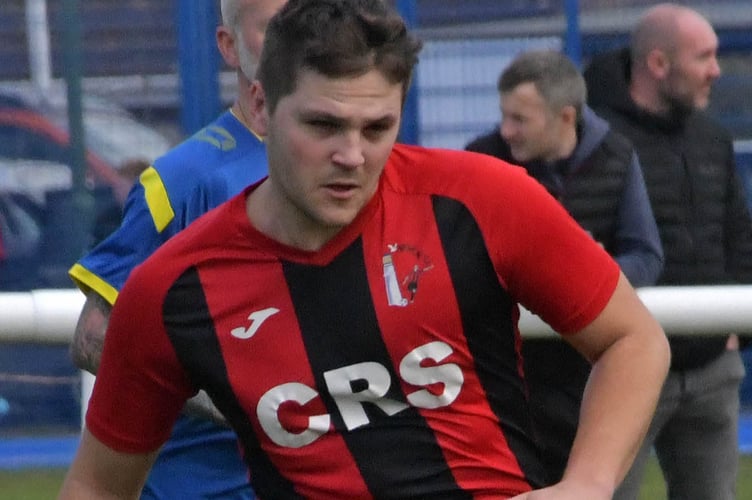 Charley Clausen - expected to play in goal for Watchet against Congresbury