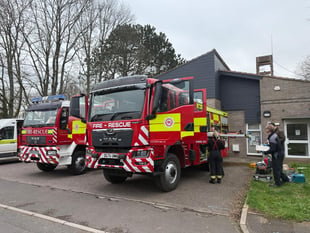 New fire engine immediately put to use