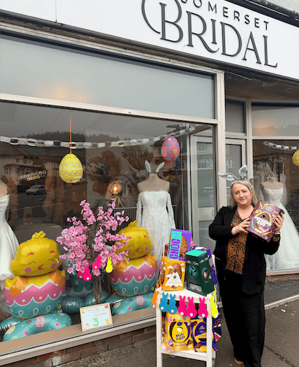 Brides can help charity spread chocolate joy