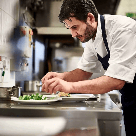 French chef Olivier Certain is one of six who will be cooking for the Exmoor Food Fest gala dinner.