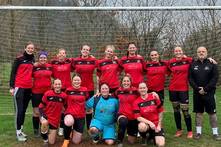 Porlock Ladies squad