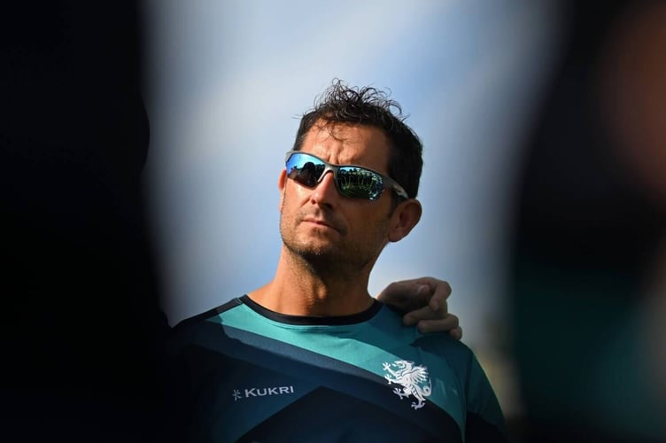 Somerset head coach Jason Kerr.