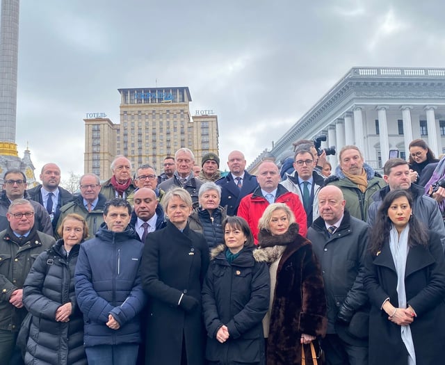 MP sees first-hand effect of war in Ukraine