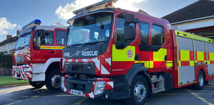 Firefighters tackle Friday the 13th blaze
